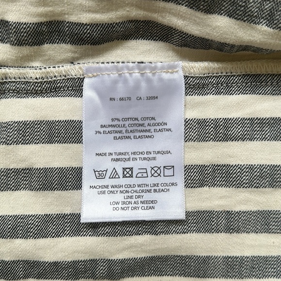 Anthropologie Wrap Striped Belted Pencil Wrap
Skirt - Picture 15 of 15